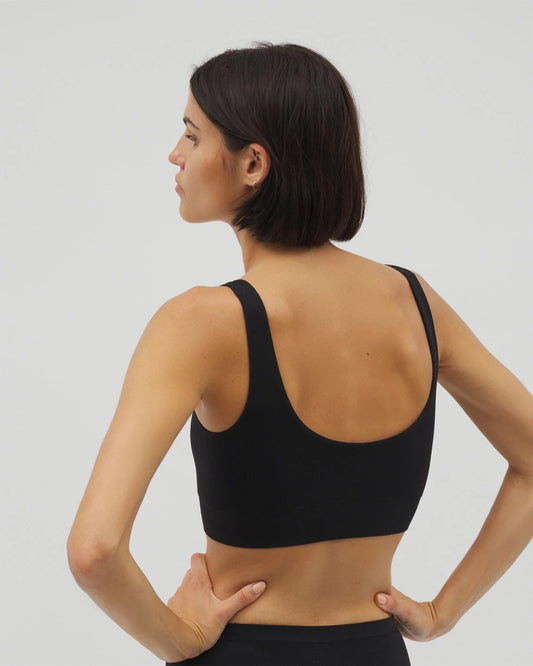 Seamless Rib Bralette - BLACK | Soma Women