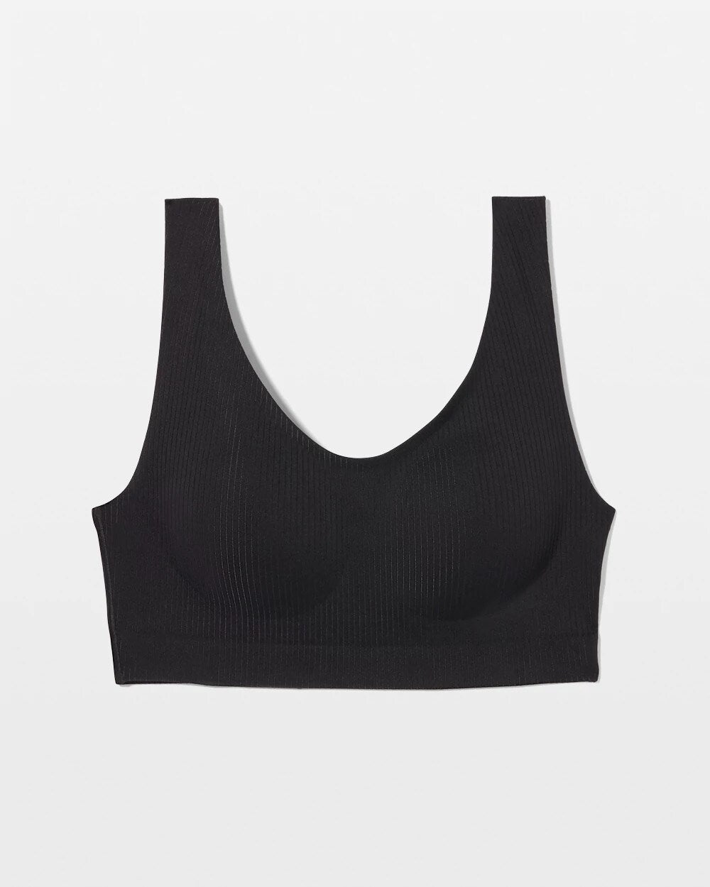 Rib Bralette - BLACK | Soma Women