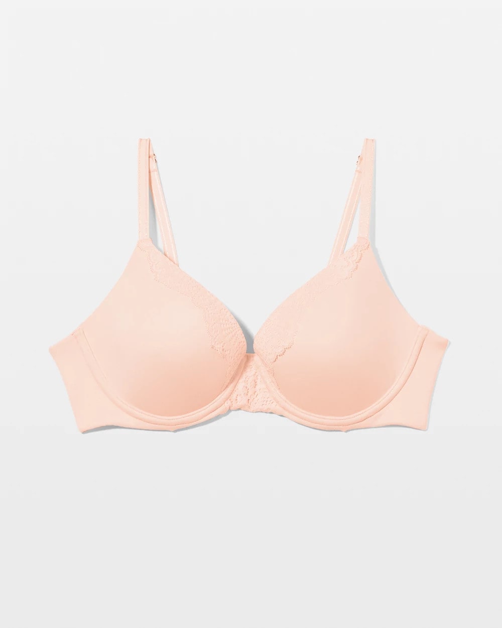 Embraceable Perfect Coverage Bra with Crochet Lace - PEACH PARFAIT | Soma Women