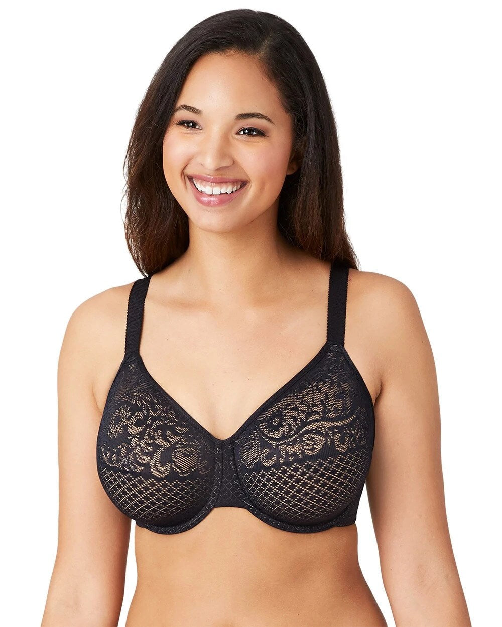 Visual Effects 1 Inch Minimizer Bra - BLACK | Soma Women