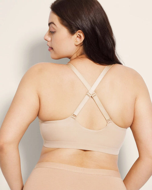 Luxe Plunge Bralette - WARM AMBER | Soma Women