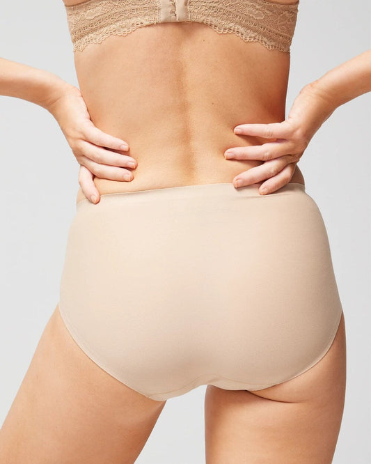 Soft Stretch Modern Brief Panty - WARM AMBER | Soma Women