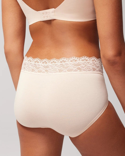 Brief Panty with Enchanting Lace - PALE SAND | Soma Women