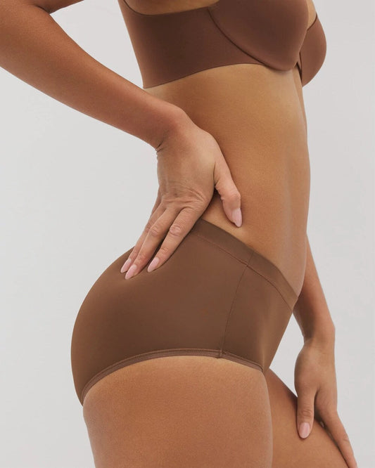 Modern Brief Panty - CINNAMON LATTE | Soma Women