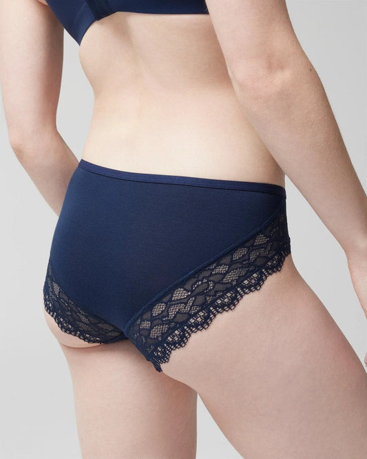 Hipster Panty with Enchanting Lace - NIGHTFALL NAVY | Soma Women