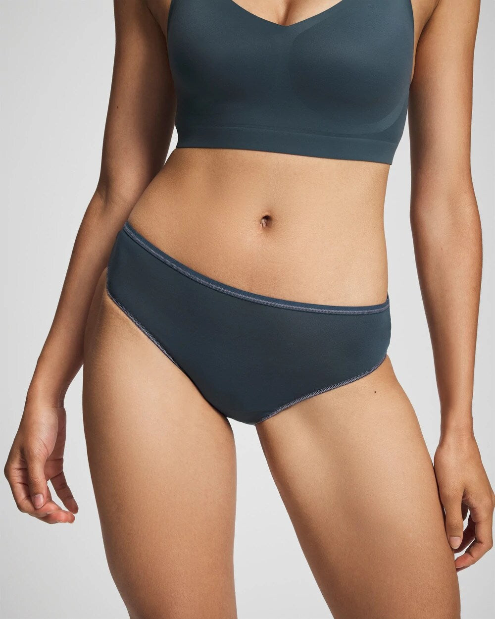 Lace Back Hipster Panty - PETROL | Soma Women