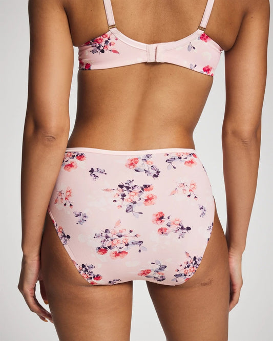Edge High-Leg Panty - FLORAL DREAMS MINI PINK | Soma Women