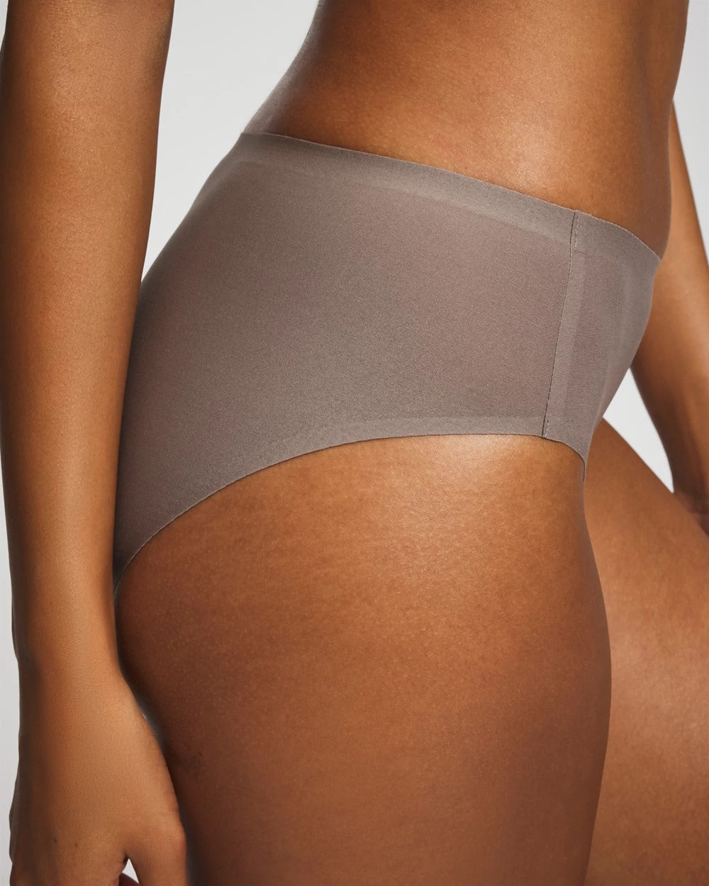 Soft Stretch High Leg Panty - DARK TAUPE | Soma Women
