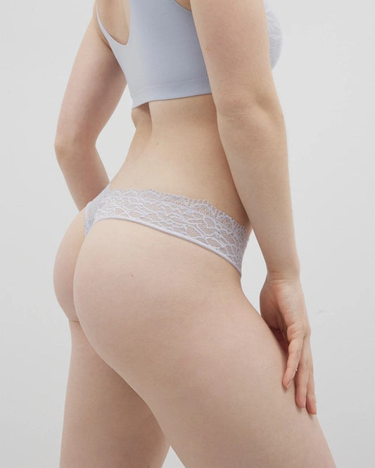 Thong Panty with Enchanting Lace - OCEAN AIR | Soma Women