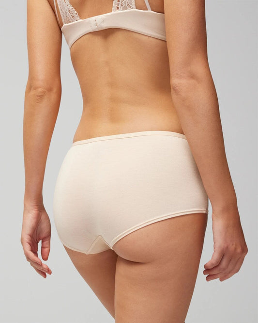 Boyshort Panty with Enchanting Lace - PALE SAND | Soma Women