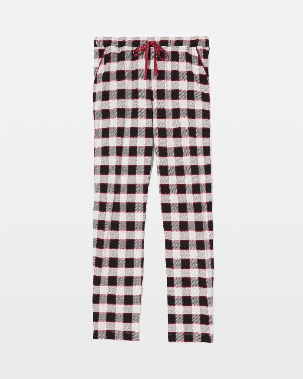 Ankle Pajama Pant - DREAMSCAPE PLAID BLACK | Soma Women