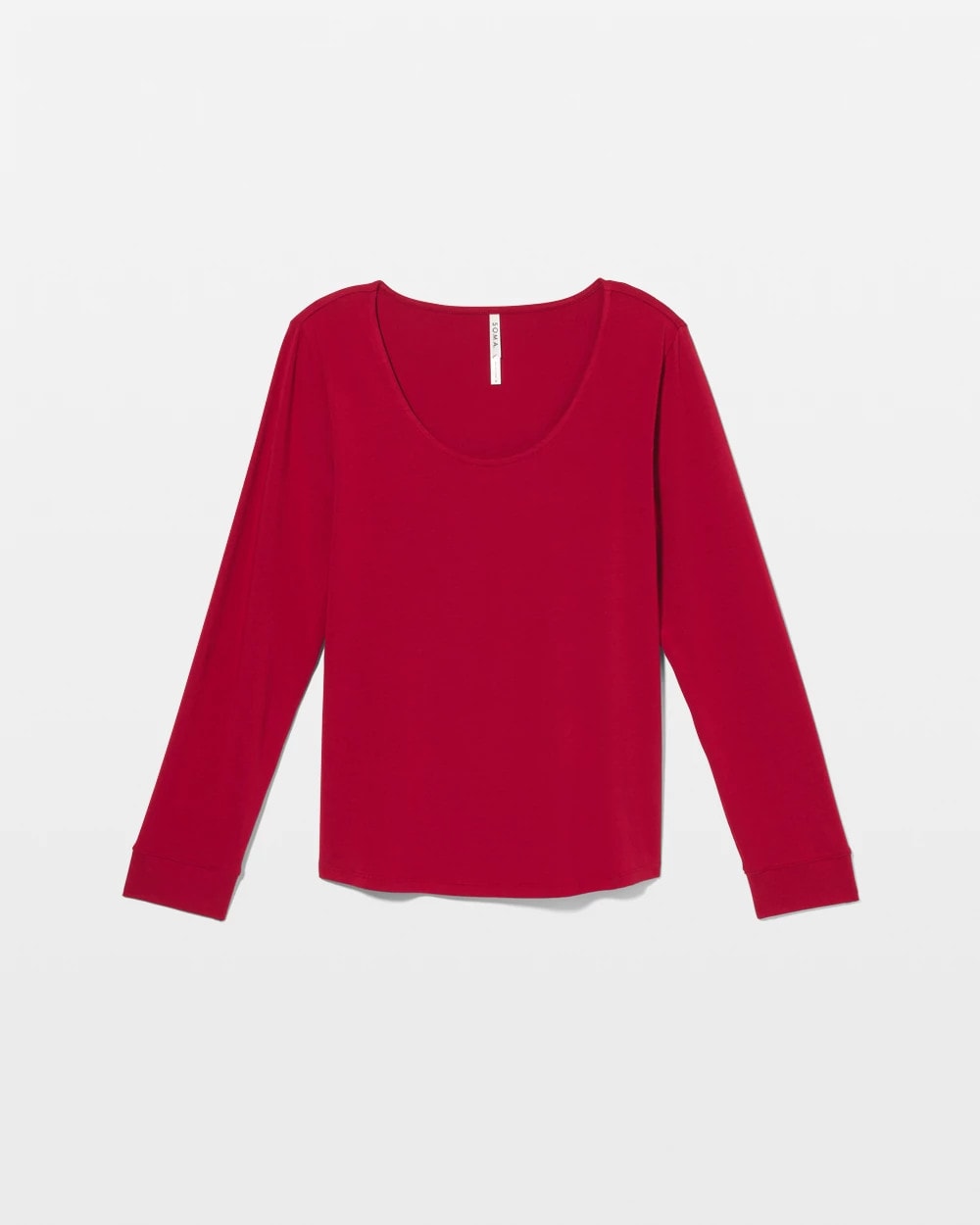 Long Sleeve Pajama Top - PAINT THE TOWN RED | Soma Women