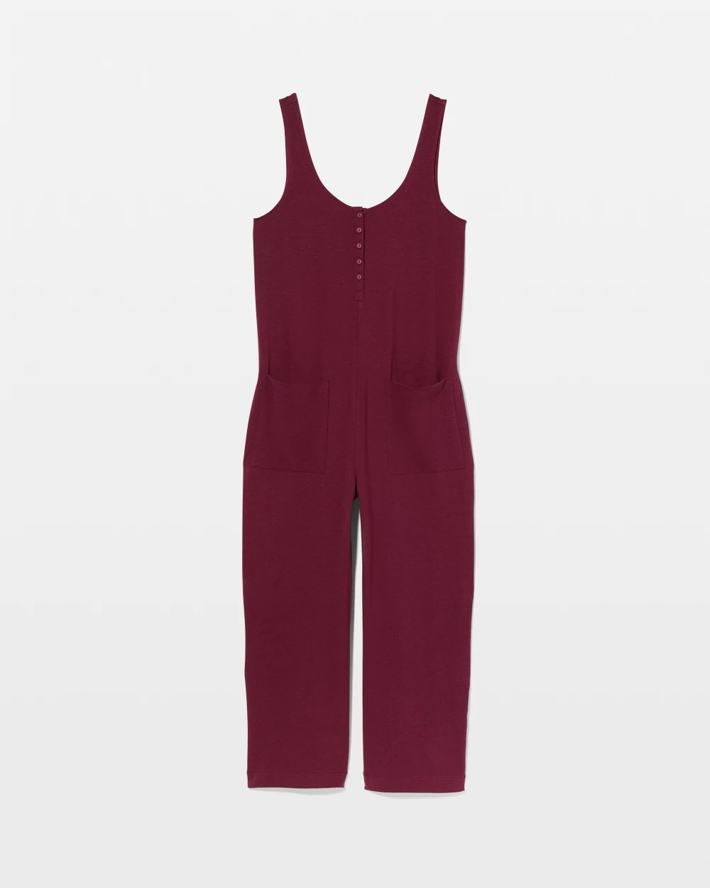 Henley Jumpsuit - VELVET PLUM | Soma Women