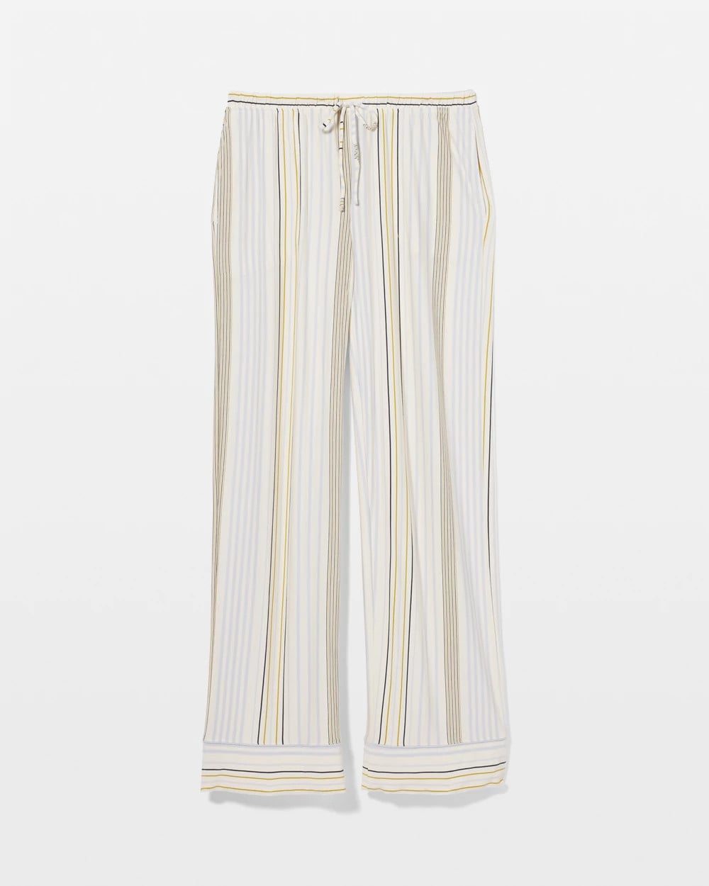 Printed Pajama Pants - SUMMIT STRIPE CHAMPAGNE | Soma Women