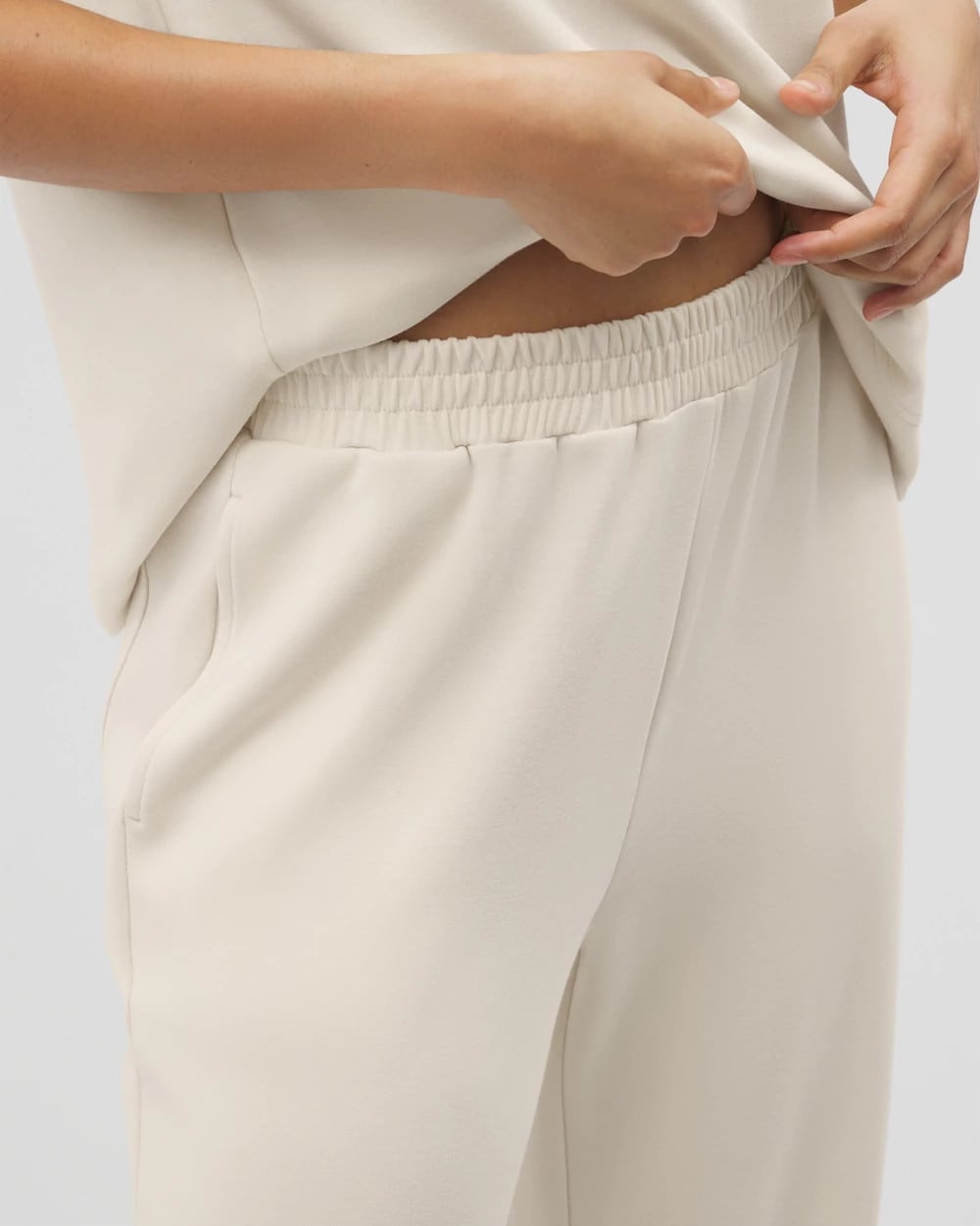 Wide Leg Pant - PARCHMENT | Soma Women