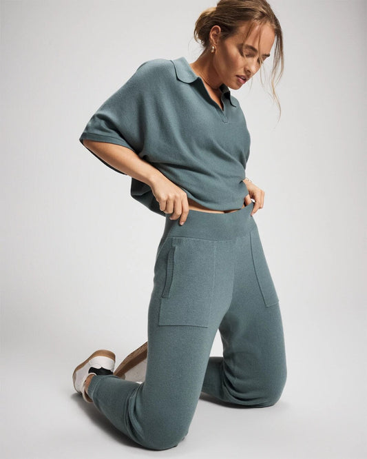 Premier Knit Sweater Jogger - BLUE INSTINCT | Soma Women