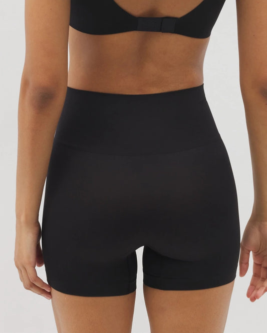 Mid-Level Shaping Seamless Shorts - BLACK | Soma Women