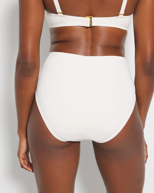 Ring Master High-Waist Swim Bottom - COCONUT WATER | Soma Women