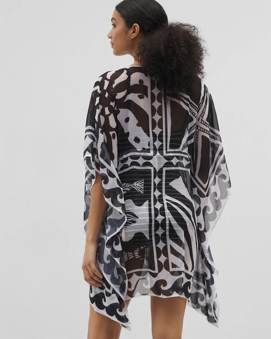Catch of the Day Caftan - BLACK | Soma Women