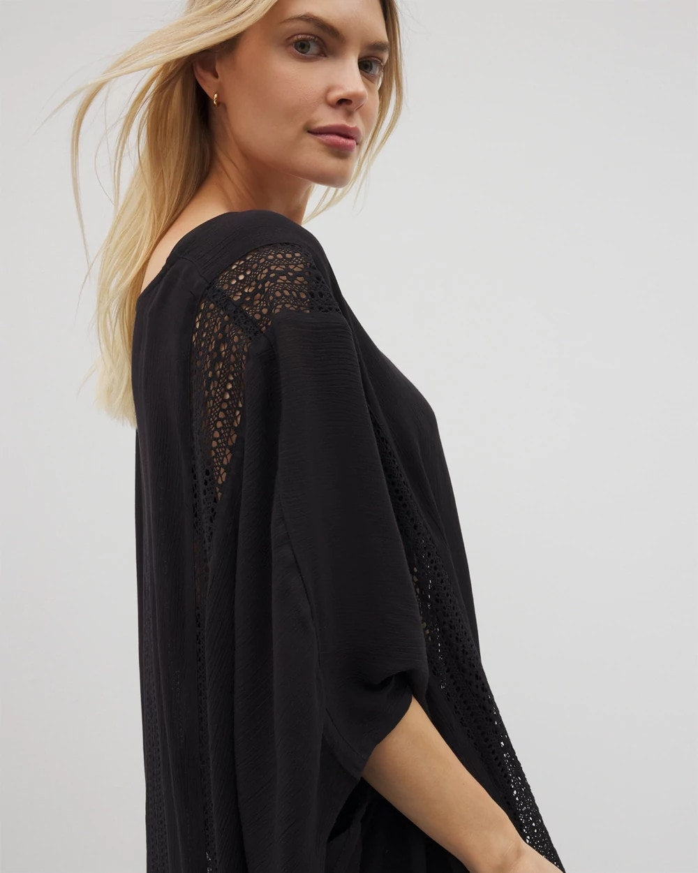 Caftan Cover-Up - BLACK | Soma Women