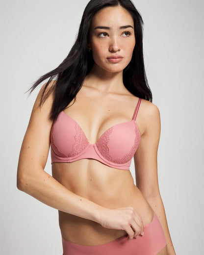 Enchanting Lace Trim Bra - ANTIQUE PINK | Soma Women