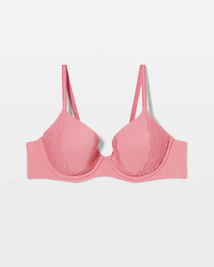 Enchanting Lace Trim Bra - ANTIQUE PINK | Soma Women