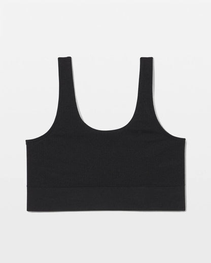 Seamless Rib Bralette - BLACK | Soma Women