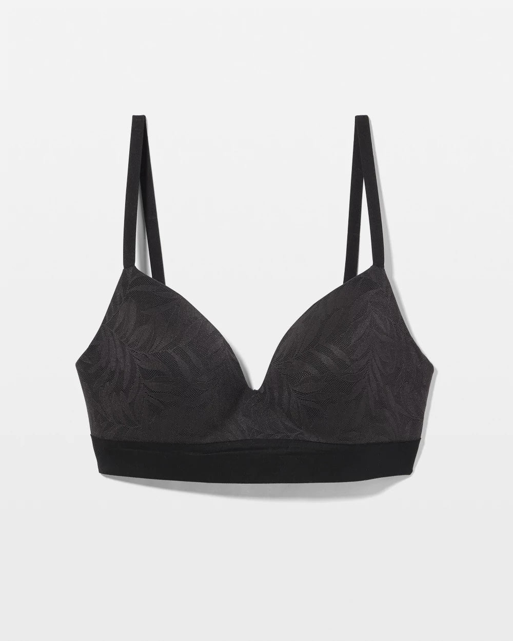Wireless Bra with Lace - BLACK | Soma Women