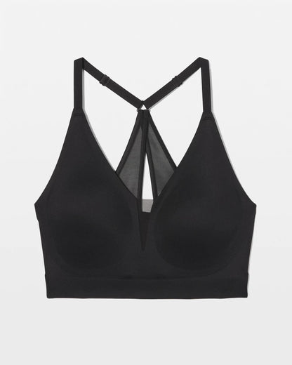 Racerback Mesh Bralette - BLACK | Soma Women