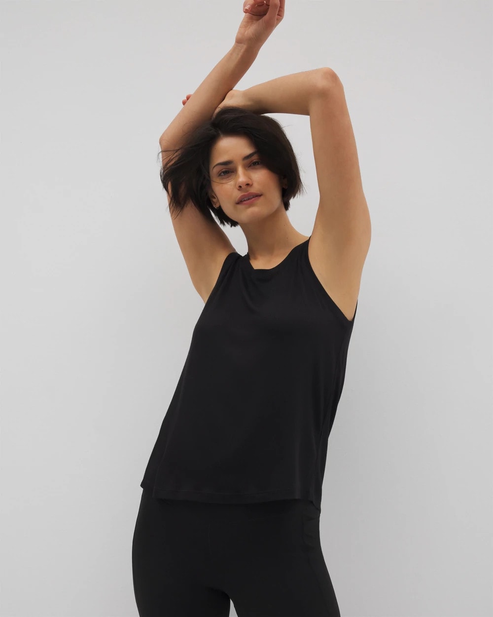 Rib Knit Tank - BLACK | Soma Women