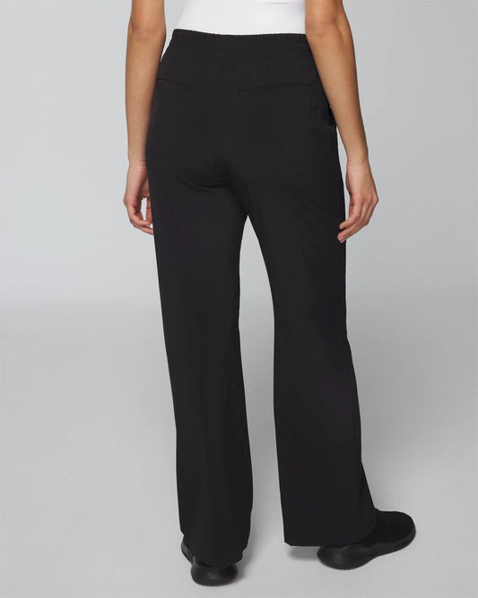 Relaxed Wide-Leg Pants - BLACK | Soma Women