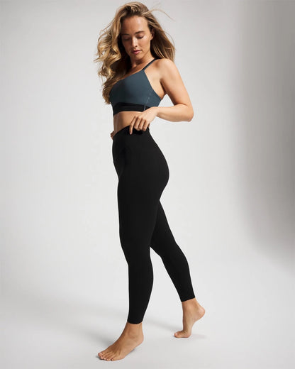 Racerback Yoga Bra - PETROL/BLACK | Soma Women