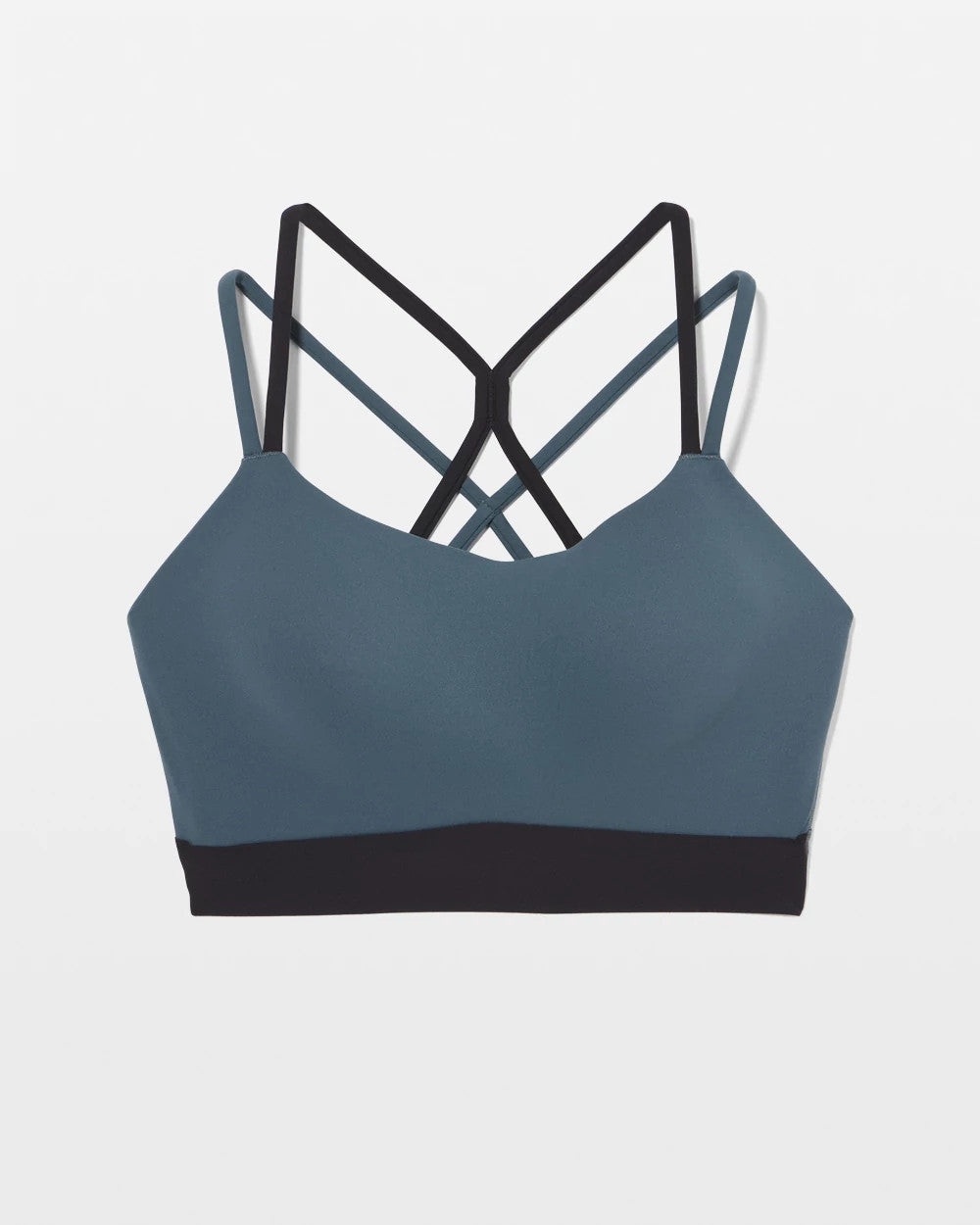 Racerback Yoga Bra - PETROL/BLACK | Soma Women