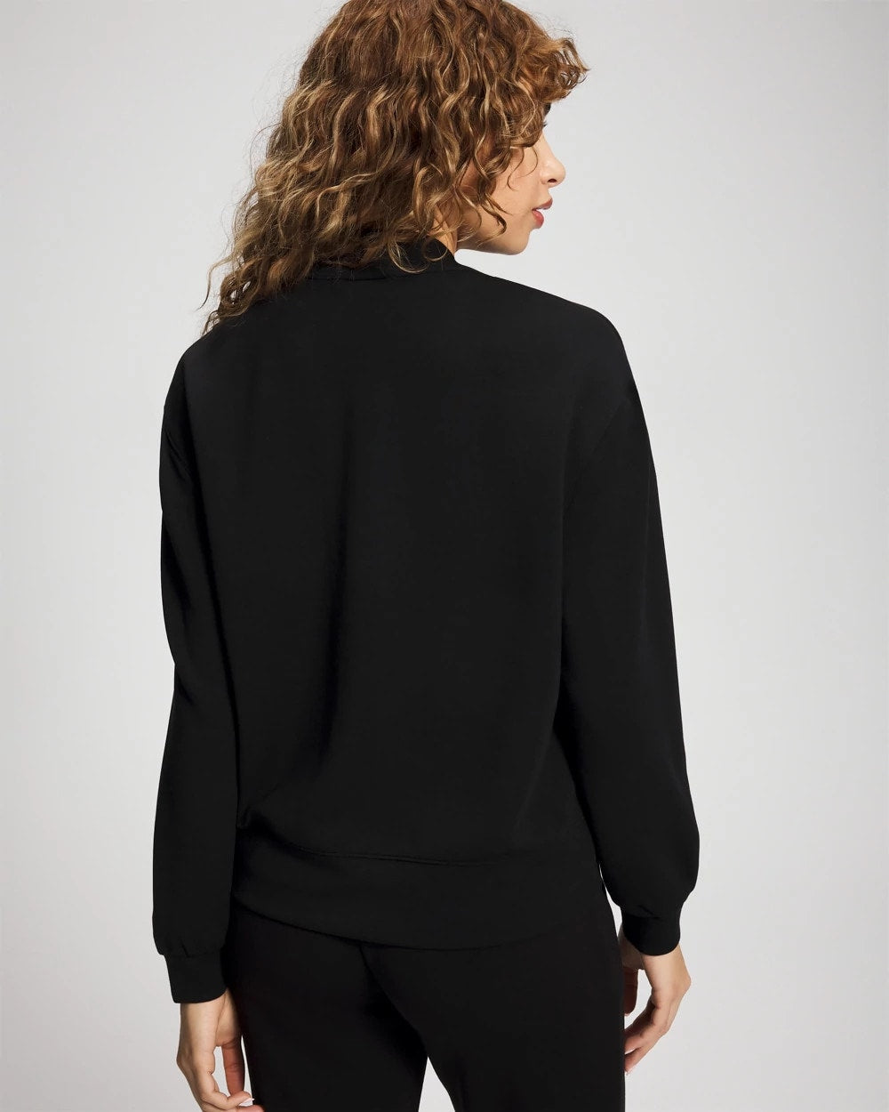 Modern Modal Bomber Jacket - BLACK | Soma Women