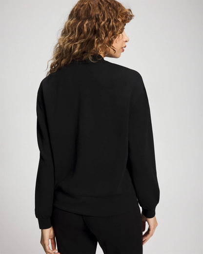 Modern Modal Bomber Jacket - BLACK | Soma Women