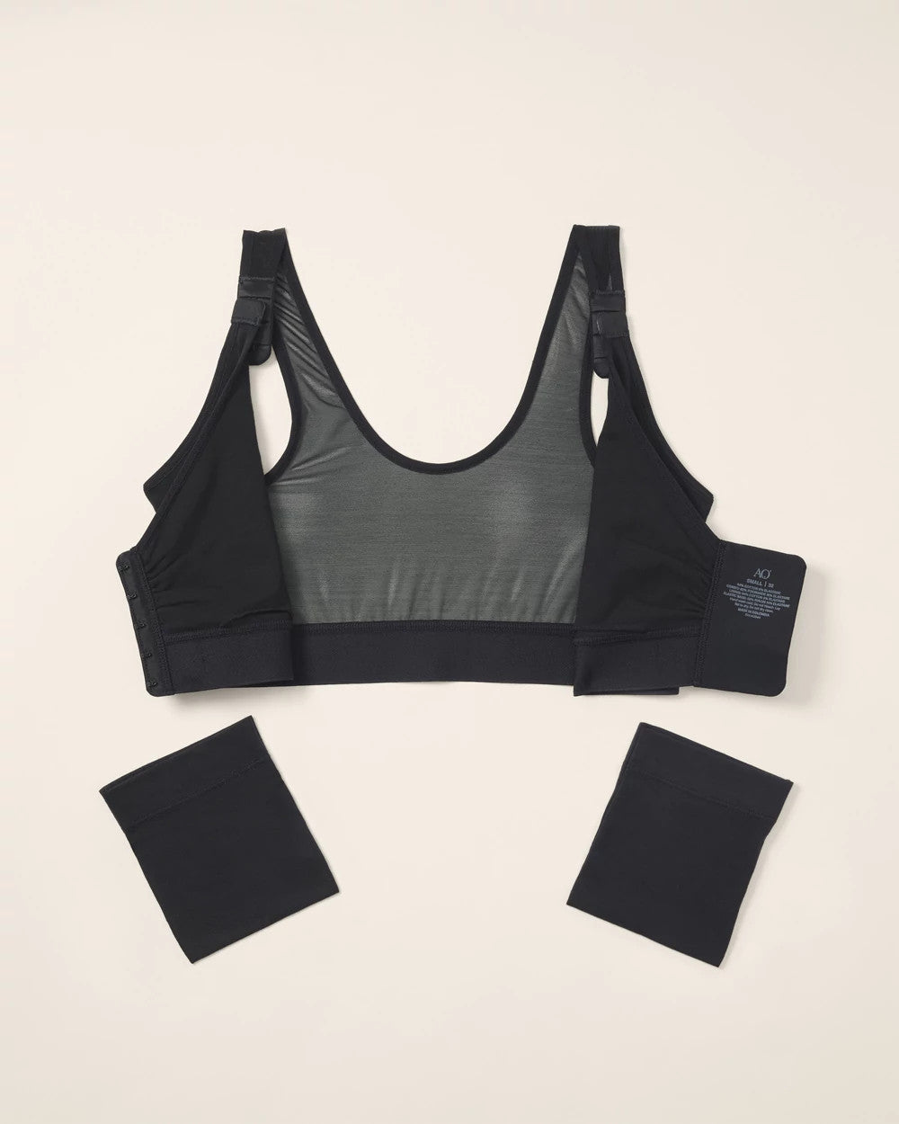 Post-Surgical Recovery Bra with Drain Pockets - BLACK | Soma Women