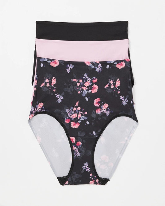 Tummy High-Waist Brief Panty 3 Pack - AMETHYST BLUSH MULTIPACK | Soma Women