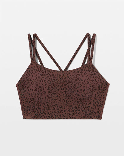 Yoga Bra - HOT SPOT MOCHA MINI | Soma Women
