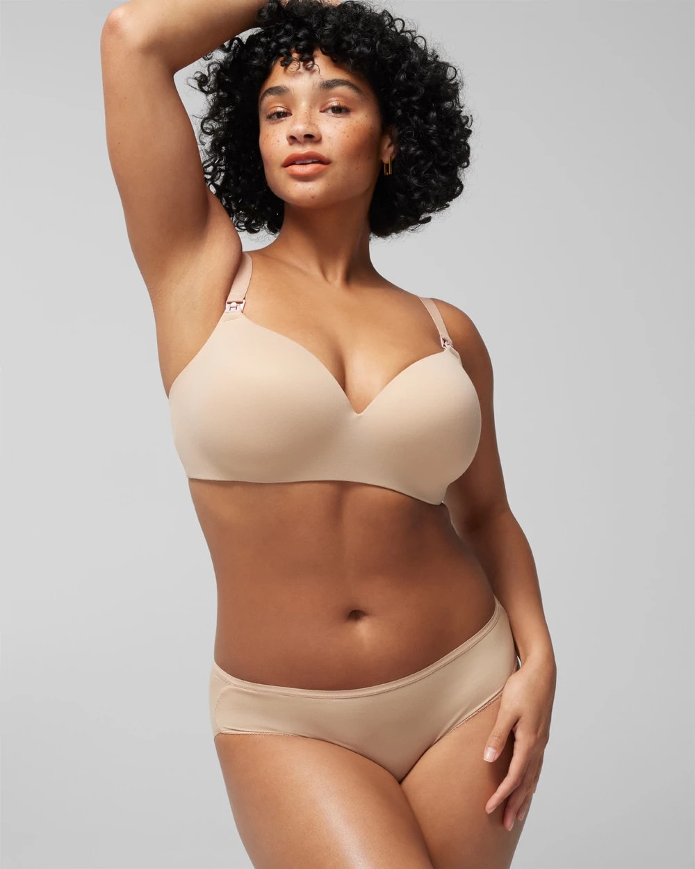 Nursing Wireless Bra - WARM AMBER | Soma Women