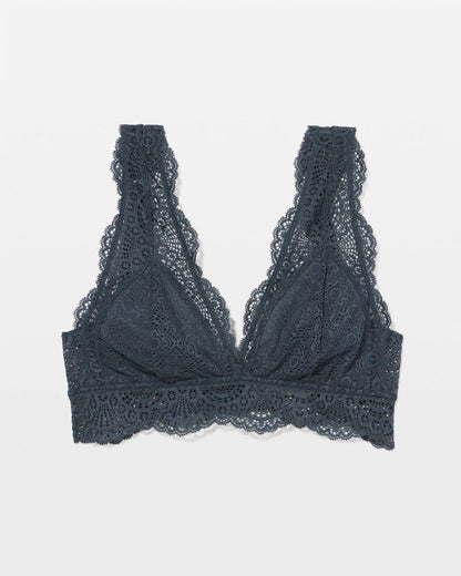 Crochet Lace Bralette - PETROL | Soma Women