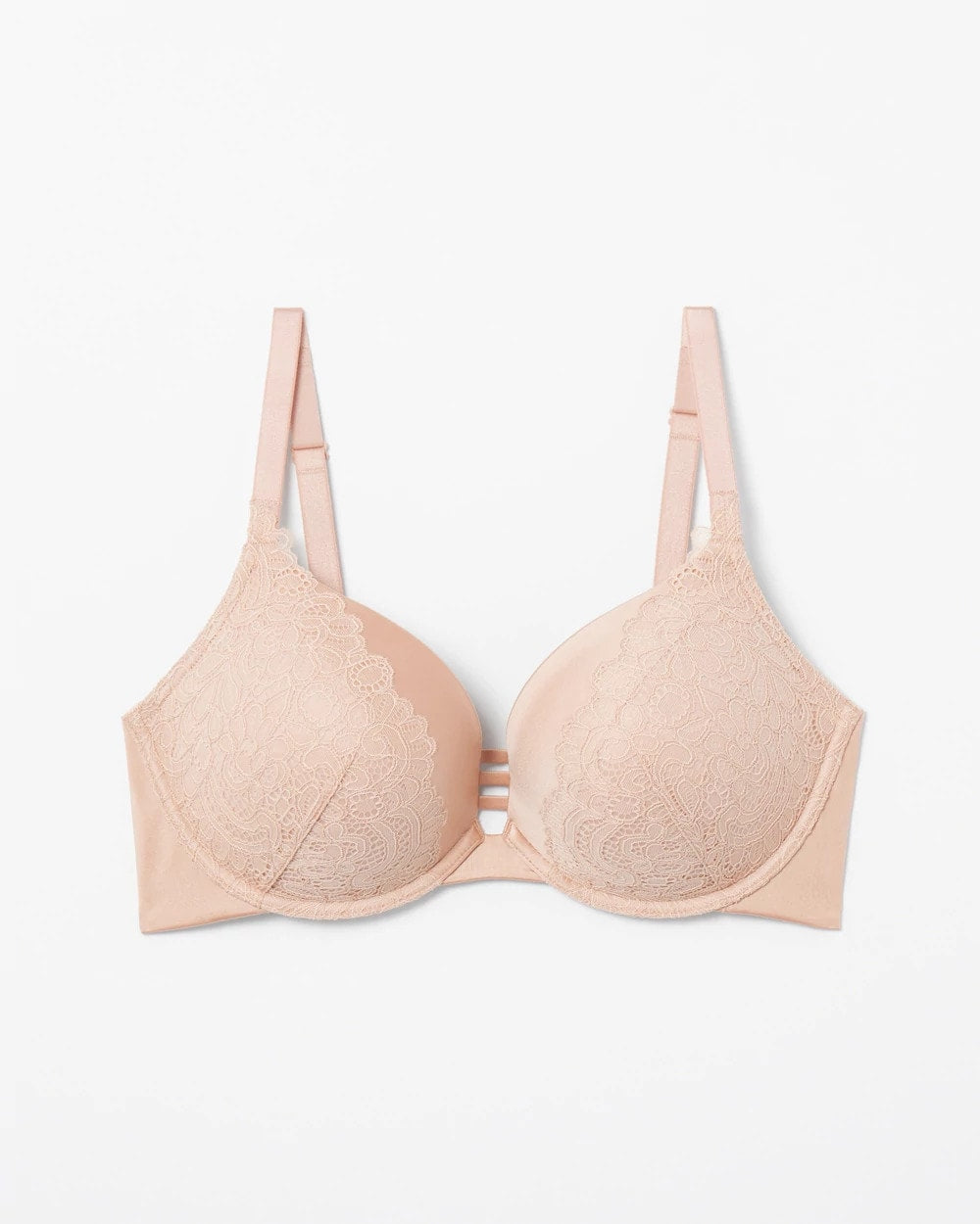 Push-up Plunge Bra with Lace - HUSH | Soma Women