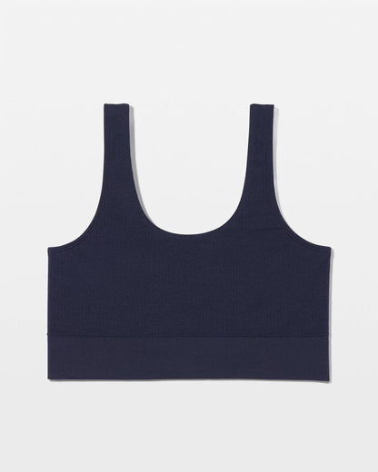 Seamless Rib Bralette - NIGHTFALL NAVY | Soma Women