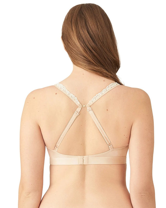 Embrace Lace Soft Cup Bra - NATURALLY NUDE/IVORY | Soma Women