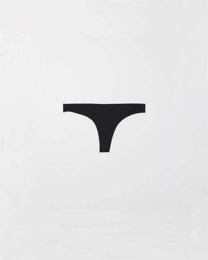 Soft Stretch Thong Panty - BLACK | Soma Women