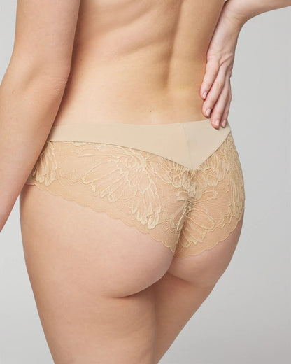 Cheeky Hipster Panty with Lace Back - WARM AMBER | Soma Women
