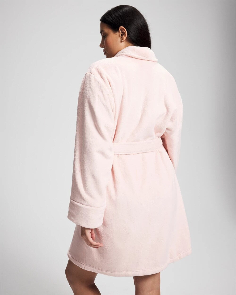 Plush Short Robe - PRETTY PINK | Soma Women