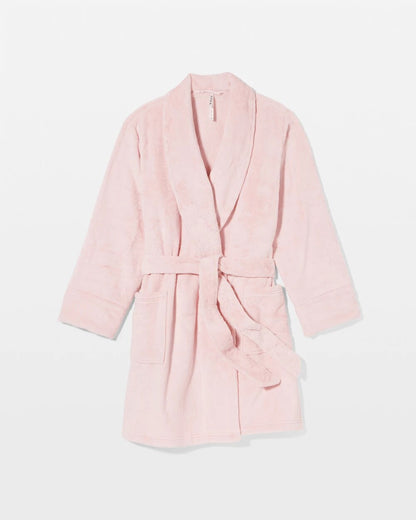 Plush Short Robe - PRETTY PINK | Soma Women