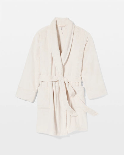 Plush Short Robe - CHAMPAGNE DREAMS | Soma Women