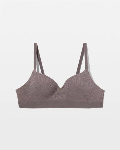 Wireless Bra with Lace - GRAY ABYSS | Soma Women