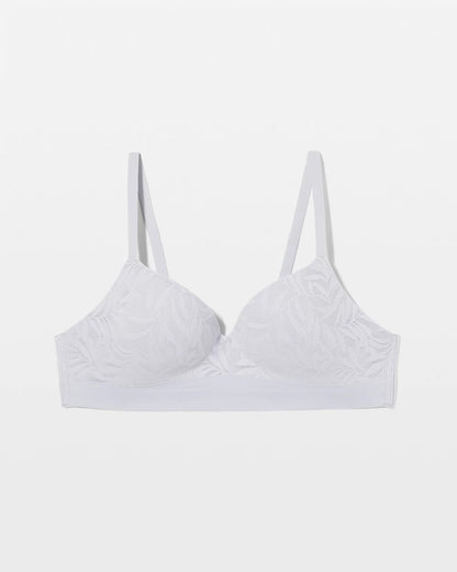 Wireless Bra with Lace - BLUE OPAL | Soma Women